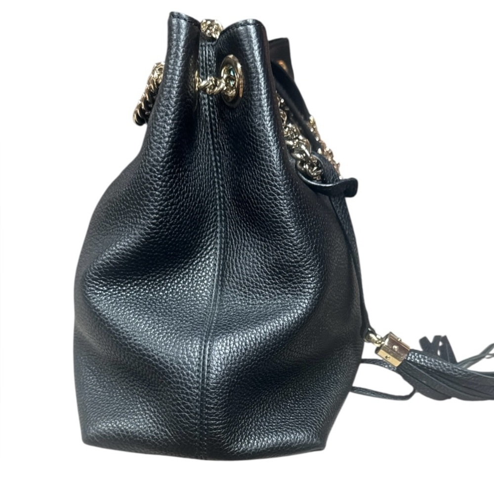 ❌SOLD❌IN STORE Gucci Soho Bag Shoulder Tote - Picture 4 of 12